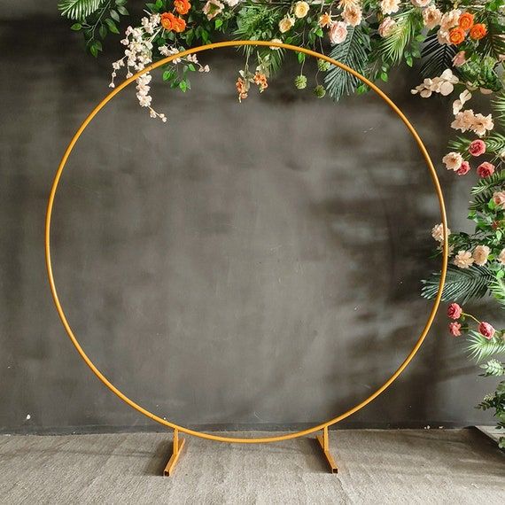 round backdrop stand rental