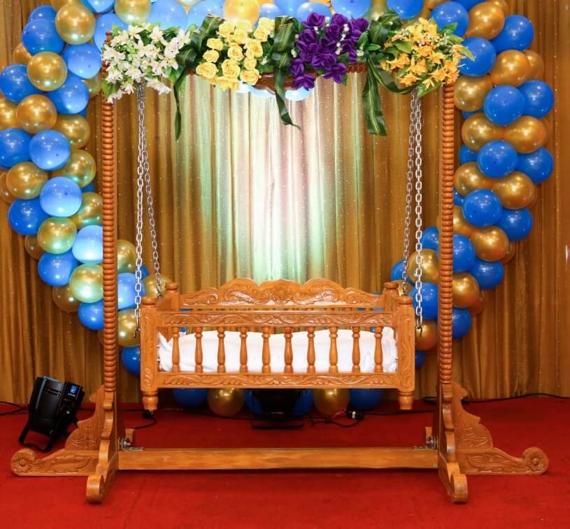 Wooden Cradle rent bangalore