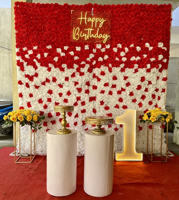 Flowerwall Backdrop rental