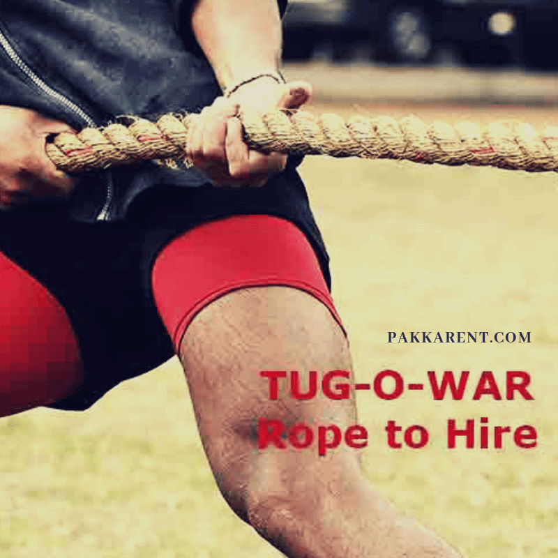 Tug of war rope rental